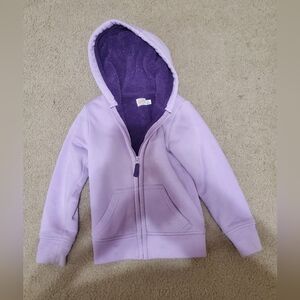 Wonder Nation Little Girls Fluffy Hoodie